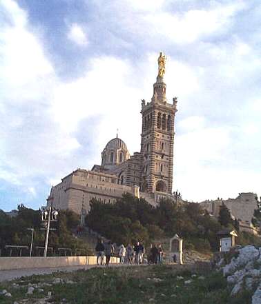 Vue Notre Dame de la Garde